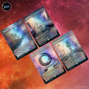 MTG Totally Spaced Out Galaxy Foil Edition 新品未開封品 Secret lair 