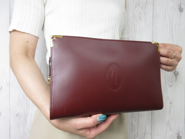 2023年最新】ヤフオク! -「クラッチバッグ」(カルティエ)の中古品