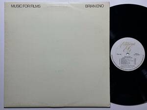 Brian Eno・Music For Films　Canada LP