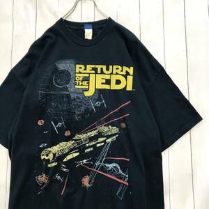 80s Star Wars スターウォーズ ジェダイの帰還 1983年映画 ルーカスフィルム オフィシャルプロモTシャツ ビンテージムービーT ビッグサイズ