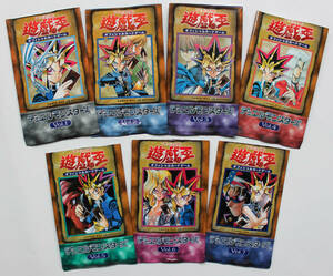 Yuk001af Yugioh valuable the first period Duel Monstar zVol,1~7 empty pack 7 kind 