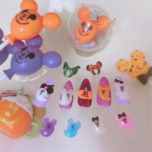 ディズニーハロウィンネイルパーツ(オーダー専用ページ)3D ミッキーバルーンネイルパーツ(オーダー専用)