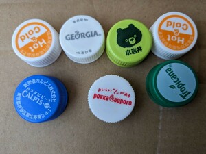  pet bottle cap old Showa Retro small rock .