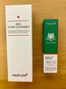 ★レッドクレンジングフォーム〈洗顔フォーム〉120ml★SCセラム美容液40ml★フェイスマスク4点