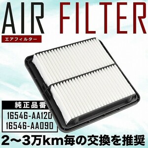 GJ/GP2/3 インプレッサG4/インプレッサスポーツ エアフィルター エアクリーナー H23.12-H28.11 AIRF15