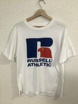 RUSSELATHLETIC ラッセルアスレチック　ロゴプリント　半袖Tシャツ　アメカジ　メンズ　古着　セレクト_画像1