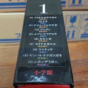 ０１号〜１０号 計10冊セット バインダー綴じ 小学館 海洋堂 週刊日本の天然記念物 検 非売品 チョコエッグ チョコQ 日本の動物 フィギュア