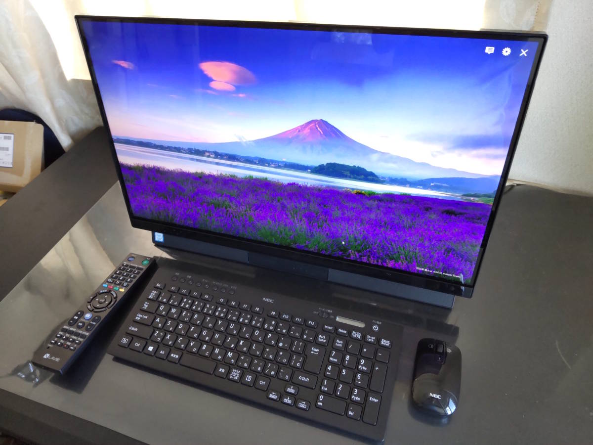 ☆第8世代Core i7/超高速M.2 SSD 1TB+HDD 3TB☆23.8型LAVIE Desk All