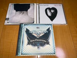 【中古CD】Foo Fighters アルバム3作品セット / フー・ファイターズ / There Is Nothing Left To Lose / One By One / In Your Honor