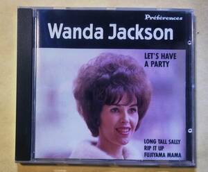 ♪即決/Wanda Jackson(ワンダ ジャクソン)Let's have a party・他/輸入版