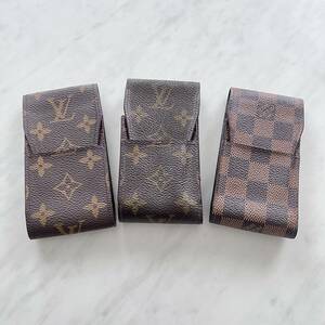 LOUIS VUITTON ルイヴィトン シガレットケース モノグラム ダミエ 3点セット