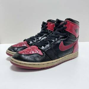 NIKEナイキ94年復刻Air Jordan1 BRED ジョーダン1 スニーカー US8.5 / 26.5cm 130207-061