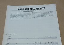 スコア ◆ KISS / ROCK AND ROLL ALL NITE ロックンロールオールナイト◆I WANT YOU◆DEUCE◆100,000 YEARS◆MAKIN'LOVE◆ 5曲 56ｐ_画像2