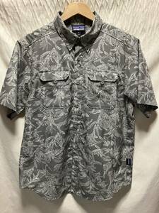 極美品 patagonia セルフガイデッドハイクシャツ S 山シャツ ベンチレーション surf ハイキング トレッキング 山と道 トレラン pataloha