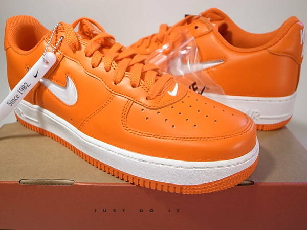 【送料無料 即決】NIKE AIR FORCE 1 LOW RETRO JEWEL COLOR OF THE MONTH復刻CAROTENE オレンジ 27.5cm US9.5新品FJ1044-800 エアフォース1