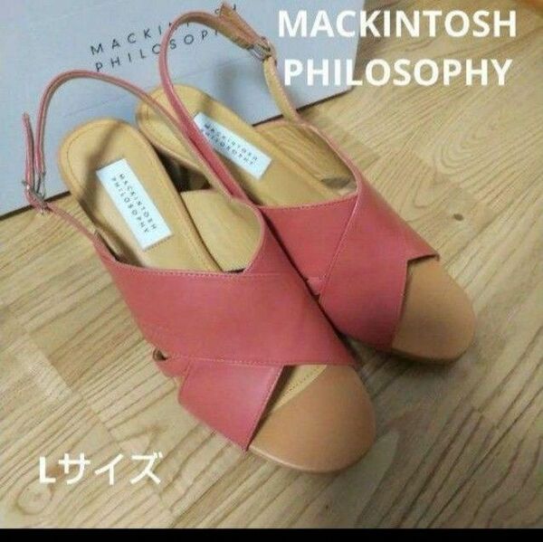 新品22900円☆マッキントッシュフィロソフィー バックストラップサンダル 6379 MACKINTOSH PHILOSOPHY