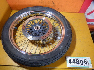 44806 Suzuki NJ4BA-101~ Glass Tracker Big Boy '04 original front wheel RK EXCEL 19×2.15 brake rotor 4.9mm