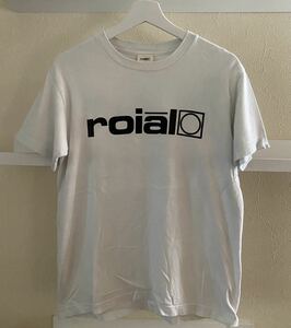 roial ロイヤル Tシャツ 両面ビッグロゴ サイズM 古着