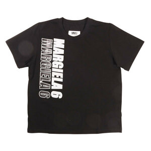 MM6 Maison Margiela（エムエムシックス メゾンマルジェラ） Uネック半袖Tシャツ S52GC0177 ブラック S 27594