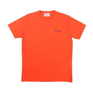 Saint Barth（セントバース） Uネック半袖Tシャツ DOVER オレンジ M 27663