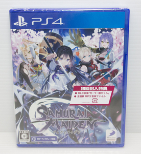 ◆新品未開封◆PS4 SAMURAI MAIDEN サムライメイデン