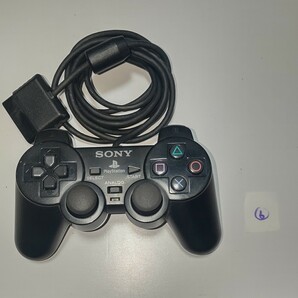 PS2 プレステ2　SONY　コントローラー　純正　ブラック　⑥