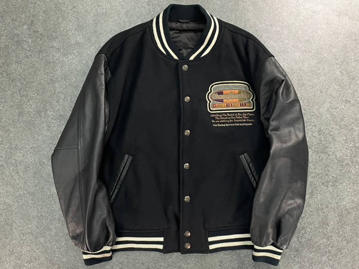 ヤフオク! -「革袖ワッペンスタジャン」(メンズファッション) の落札