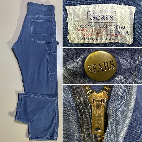 1960s Sears デニム ペインター パンツ Size 36