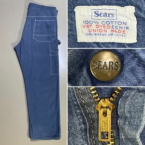 1960s Sears デニム ペインター パンツ Size 40