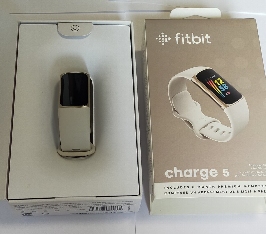 Suica対応】Fitbit Charge 5 トラッカー ルナホワ | JChere雅虎拍卖代购