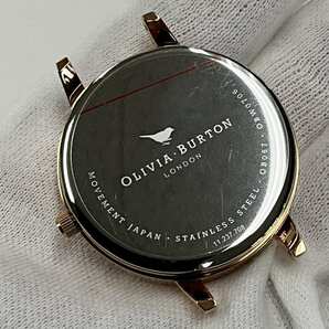 [美品 ベルトなし(ジャンク品扱い)] オリビアバートン 腕時計 OB16AN03 グルービー ブルームズ パルマ バイオレット / ローズゴールド 34mmの画像2