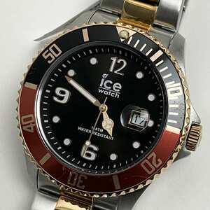 アイスウォッチ 腕時計 ice watch 016548 steel Chic silver rose gold ラージ [アウトレット 箱付属品なし]