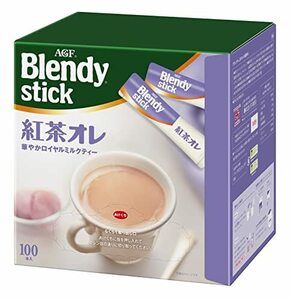 AGF ブレンディ スティック 紅茶オレ 100本【 ミルクティー 】