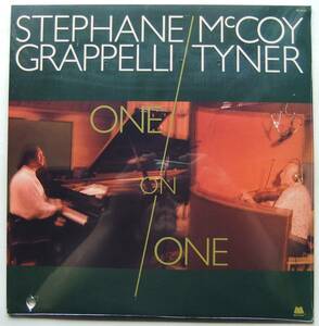 ◆ なんと当時の未開封シールド品 ◆ STEPHANE GRAPPELLI - McCOY TYNER / One on One ◆ Milestone M-9181 ◆