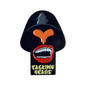 【KHONKA KLUB /カナダ入荷 /即決】Talking Heads / Psycho Killer/ピンズ/ピンバッジ/David Byrne/Tom Tom Club/CBGB/NEW WAVE/kk-b-38