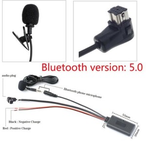 a715 aux audio input wireless Bluetooth Ver5.0 hands free Mike adapter cable Pioneer IP bus 11Pin pioneer