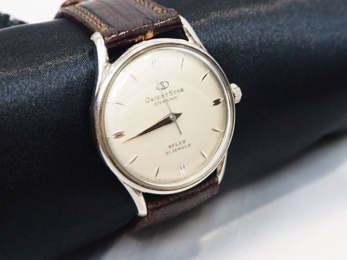 超高品質で人気の 腕時計 オリエントスターダイナミック17石、手巻き