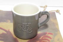 RHC Ron Herman ロンハーマン Emboss Logo Mug マグカップ グレー_画像1