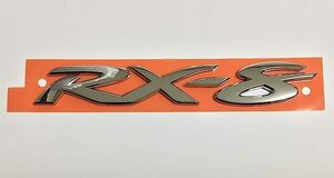 mazda カー エンブレム RX-8 （ MAZDA純正 マツダ RX-8 他 全車種装着可能 ） ☆美品☆ 新品未開封