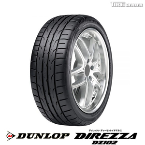 ダンロップ 215/40R17 87W XL DUNLOP DIREZZA DZ102 サマータイヤ 4本セット