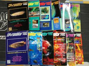 # monthly fish magazine 1994 year 12 pcs. together set 