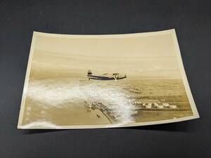 軍用機　古写真　No.617　戦前　浜松市　アケミ写真館納入　中部第百十三部隊　飛行機