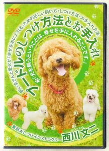 ■DVD 「プードルのしつけ方法とお手入れ」 家庭犬しつけインストラクター：西川文二 2013年 90分