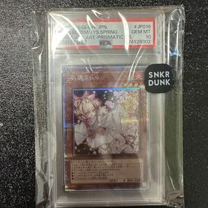 遊戯王デュエルマスターズ　灰流　うらら　プリズマティックシークレットレア　プリシク　PSA10