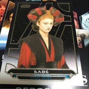 topps スターウォーズ GALACTIC FILES SABE