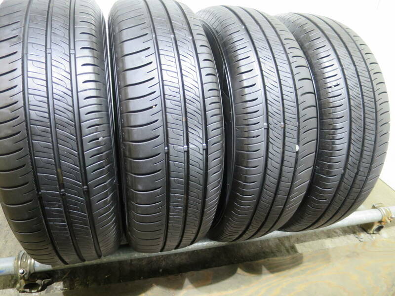 20年製バリ山 215/70R15 98H ◆ダンロップ ENASAVE RV505◆ 4本 J573 夏タイヤ