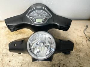 ベスパ LX125 純正ヘッドライト メーター フロントカバー スイッチ LXV125 IE I.E. LX150 LXV150 LX50 LXV50 VESPA ピアジオ 検( ET4 )