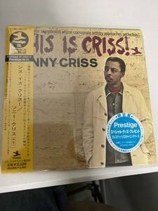 41新入荷中古JAZZ CD♪JAZZ名作♪This Is Criss!/Sonny Criss♪