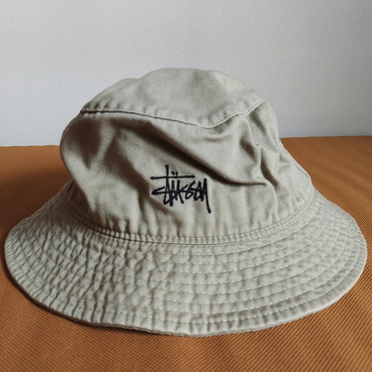 レア stussy ステューシー チェック柄 バケットハット ビンテージ-