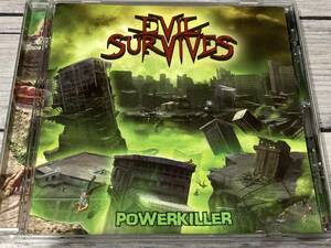 NWOTHM　Evil Survives/Powerkiller 　輸入盤CD　Iron Maidenタイプ